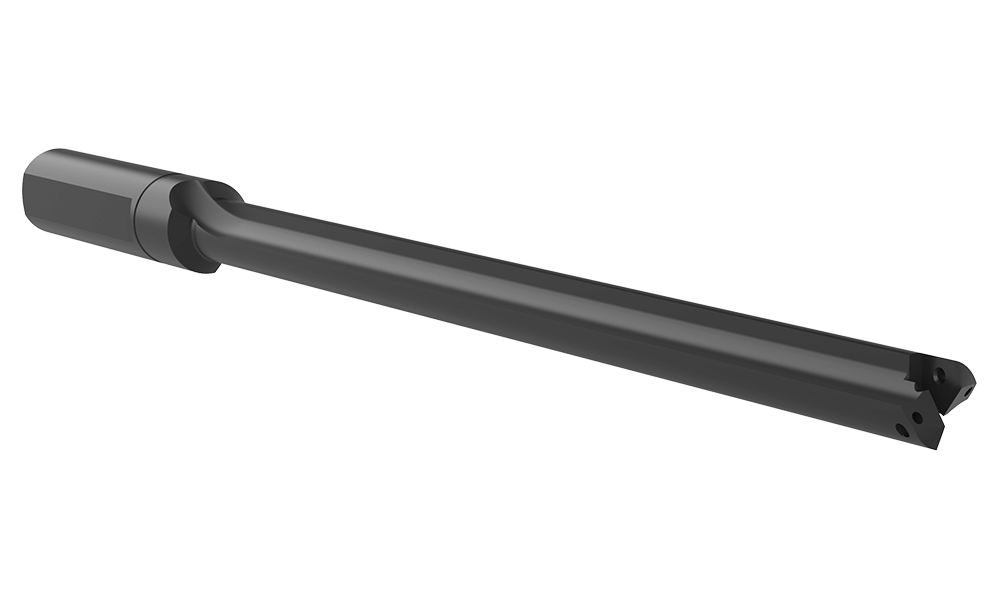 T-A® Halter Serie 1 überlang, geradegenutet Zylinderschaft Ø 1