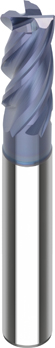 VHM-Schaftfräser HPC UNI 2xD D1=5 D2=6 L2=13 L1=57 D3=4,6 L3=21 EF=0,2 Z=4