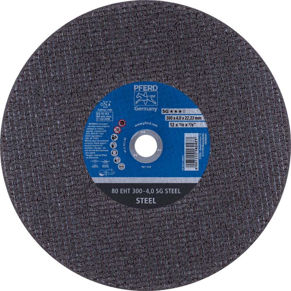 PFERD Trennscheiben 80 EHT 300-4,0 SG STEEL/22,23