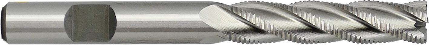 HSS-Schruppfräser Ø 10,00 mm, NR, extra lang, 4Z