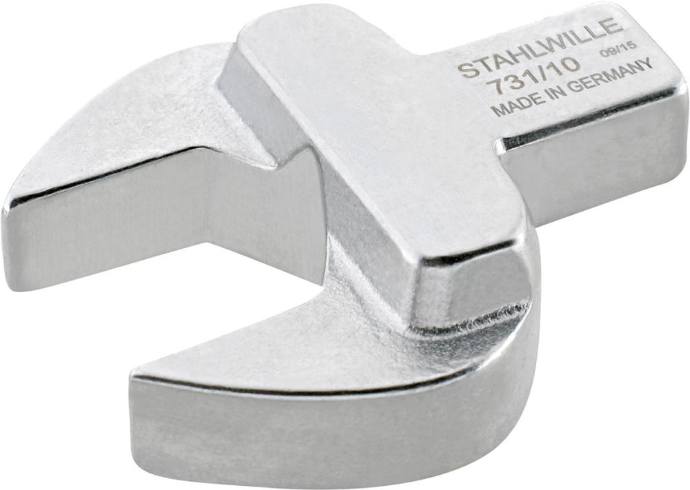 Einsteck-Maulschlüssel 10mm 9x12mm Stahlwille