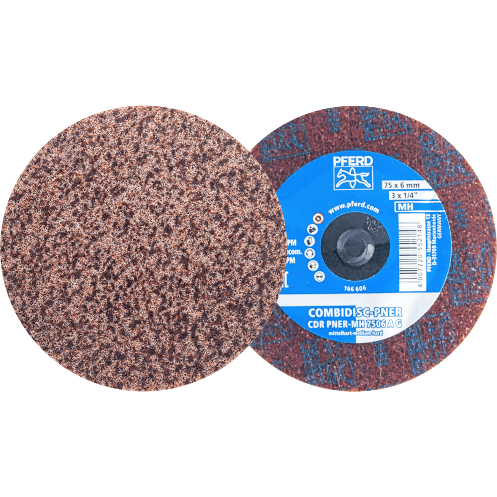 PFERD COMBIDISC-Schleifwerkzeuge CDR PNER-MH 7506 A G