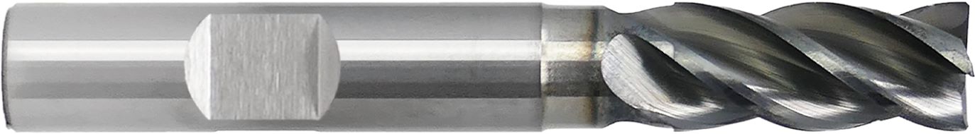 VHM-HL-Schaftfräser INOX-Titan Ø 9,00 mm, 4Z, ALNOVA