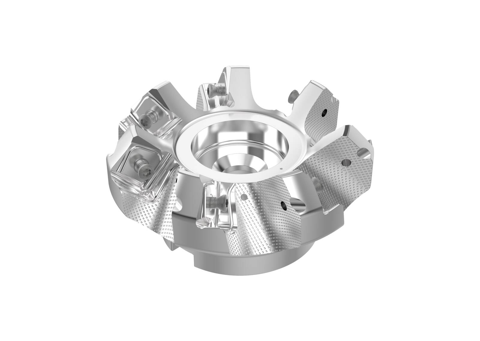 Planfräser R220.54-0100-22-7A, Aufsteckfräser, 100 mm Durchmesser, 7 Schneiden|Seco