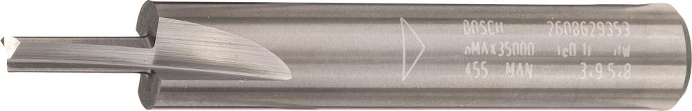 Voll-HM-Nutfräser Ø 5,0x12,7x51,0 mm Bosch