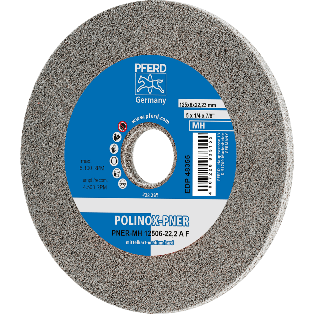 PFERD Vlieswerkzeuge PNER-MH 12506-22,2 A F