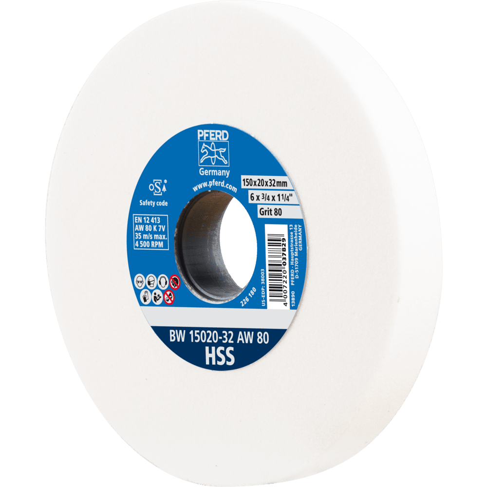 PFERD Schleifscheiben BW 15020-32 AW 80 HSS