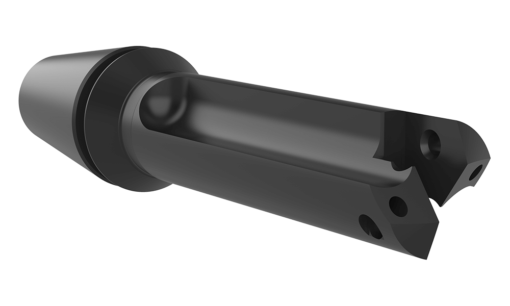 T-A® Halter Serie 0 extra kurz, geradegenutet ER-Spannzange Halter Ø 16mm