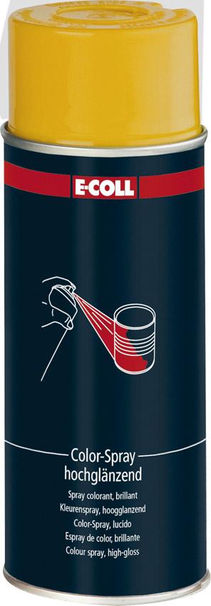 Color-Spray, hochglänzend400ml melonengelb E-COLL
