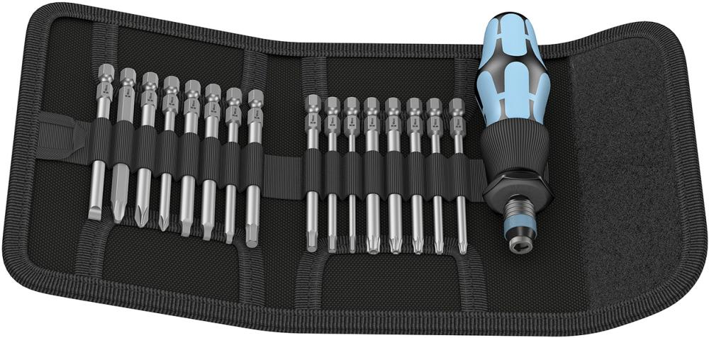 Bit-Satz rostfrei Kraftform Kompakt 60 Wera