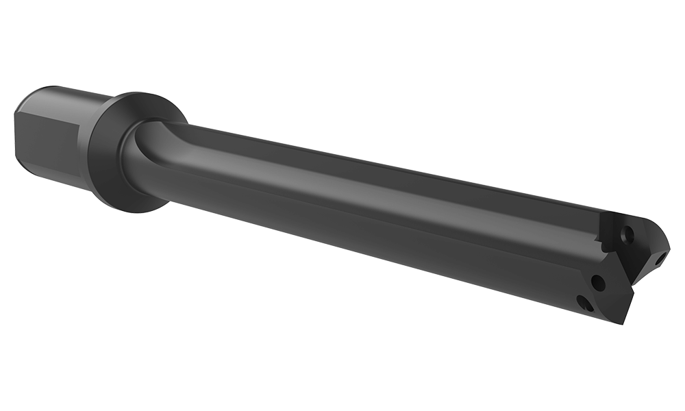 T-A® Halter Serie 2 standard, geradegenutet Weldonschaft (Zoll) Ø 1-1/4