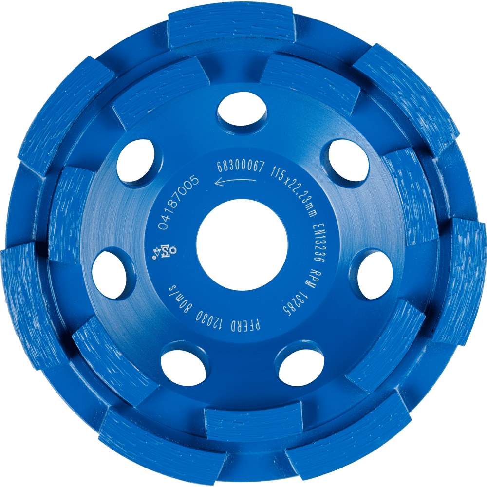PFERD Diamantwerkzeuge für die Bauindustrie DCW 2R 115X6X22,23 PSF