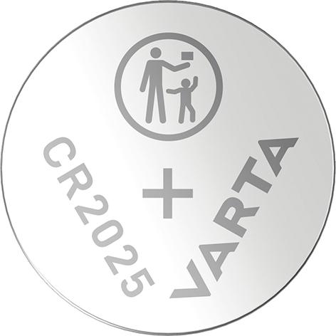Knopfzelle Electronics CR 2025 VARTA
