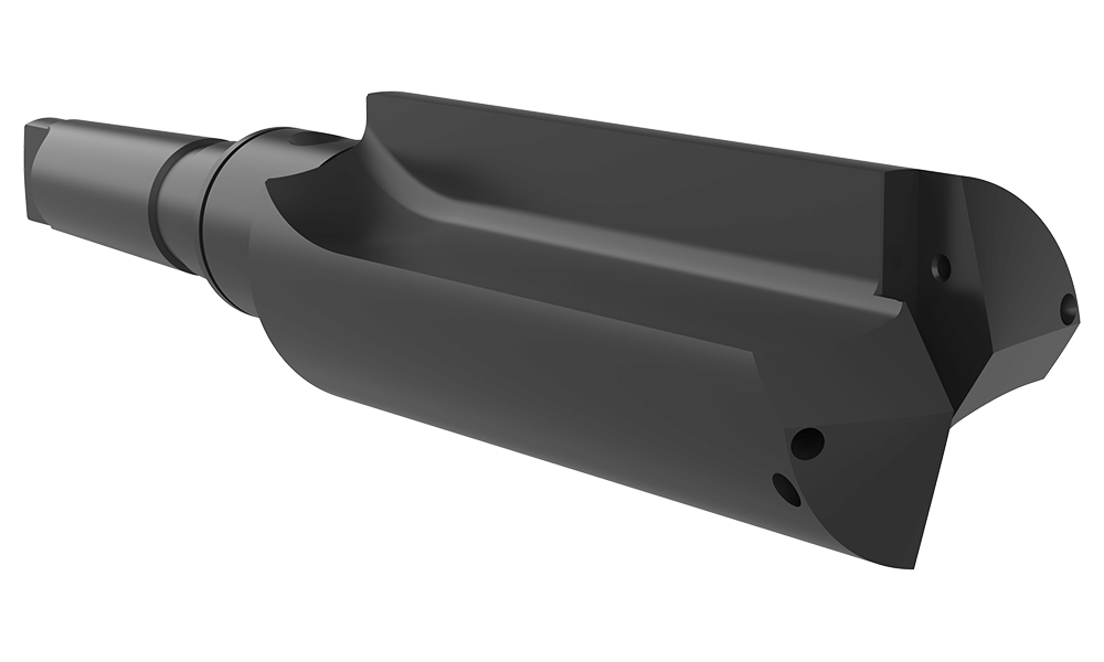 T-A® Halter Serie 7 kurz, geradegenutet Morsekegel (Zoll) MK5