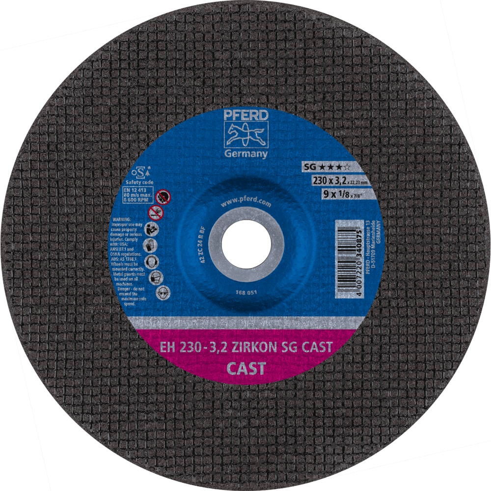 PFERD Trennscheiben EH 230-3,2 ZIRKON SG CAST