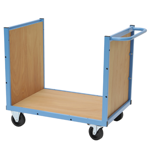 Transportwagen mit Holzboden, Vorder- und Rückwand