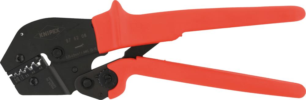 Crimp-Hebelzange für Aderendhülsen 0,5-6qmm KNIPEX