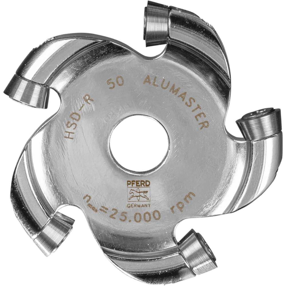 PFERD Fräswerkzeuge mit Wendeschneidplatten HSD-R 50 ALUMASTER