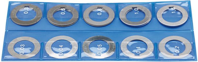 Fräserdornring-Set Form A16mm 35-teilig FORTIS