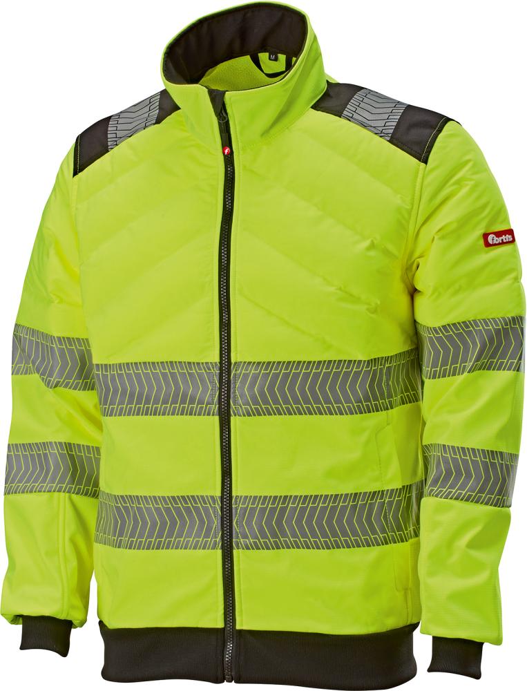 Warnschutzblouson Tom gelb-schwarz, Gr.XL FORTIS