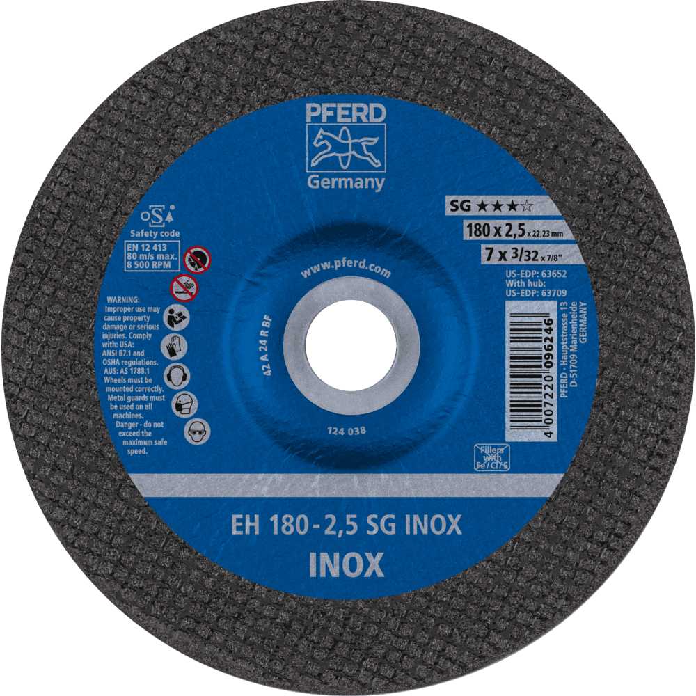 PFERD Trennscheiben EH 180-2,5 SG INOX