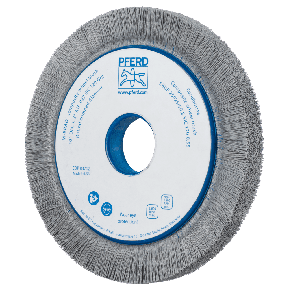 PFERD Bürsten mit Plastikkörper RBUP 25025/50,8 SiC 120 1,10