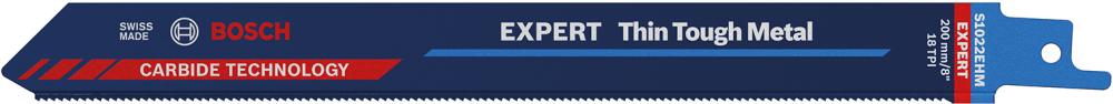 Säbelsägeblatt EXPERT S 1022 EHM Bosch VE à 1 Stück Thin Tough Metal