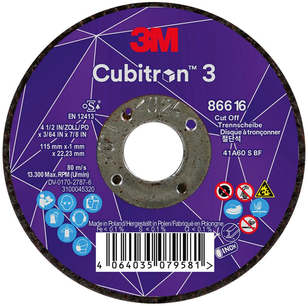 Trennscheibe Cubitron 3 125 x 1,0 mm 3M 3M