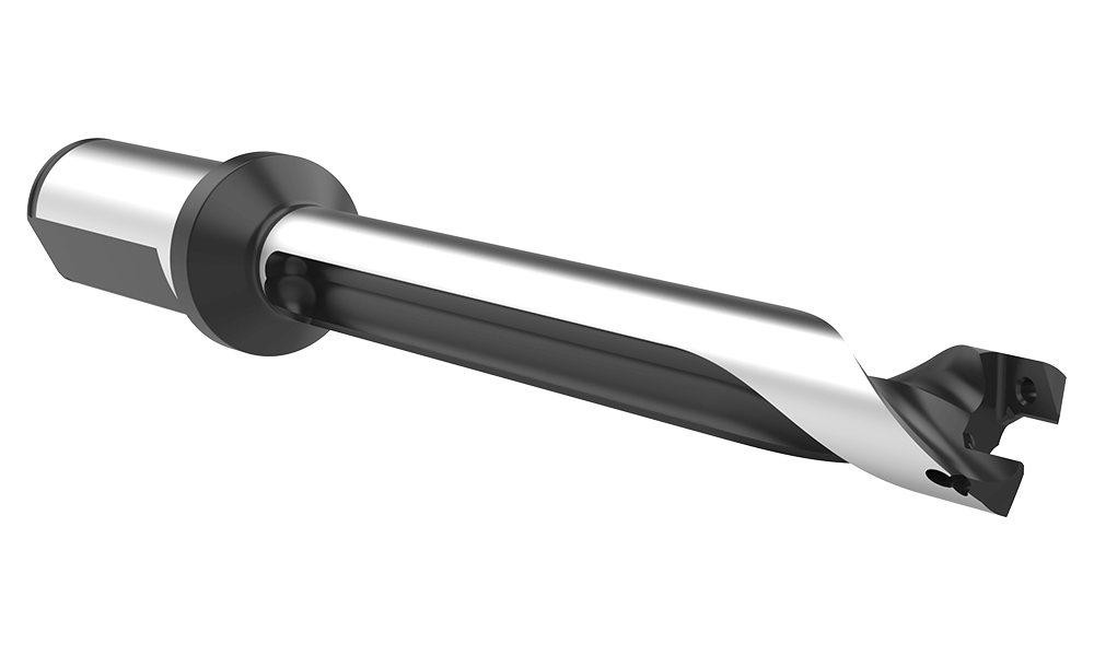 Gen3sys® XT Standard Bohreinsatzhalter Serie 18; Ø 18,00 - 18,99 mm 7xD, geradegenutet Zylinderschaft metrisch (mit Fläche) Weldon Ø 25 mm