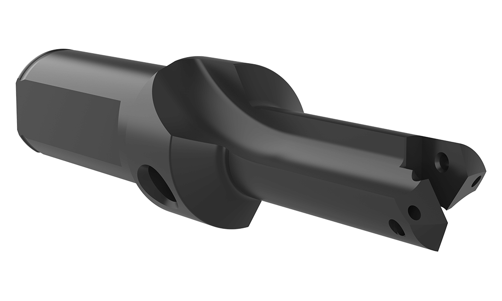 T-A® Halter Serie 1 extra kurz, geradegenutet Weldonschaft (Zoll) Ø 1