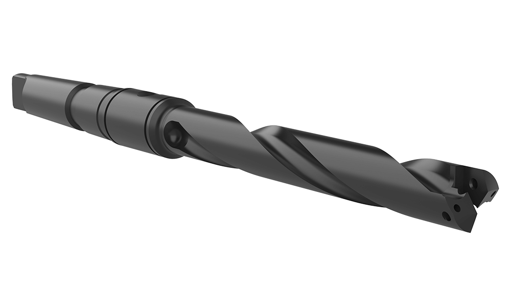 T-A® Halter Serie 0,5 überlang, spiralgenutet Morsekegel (Zoll) MK2