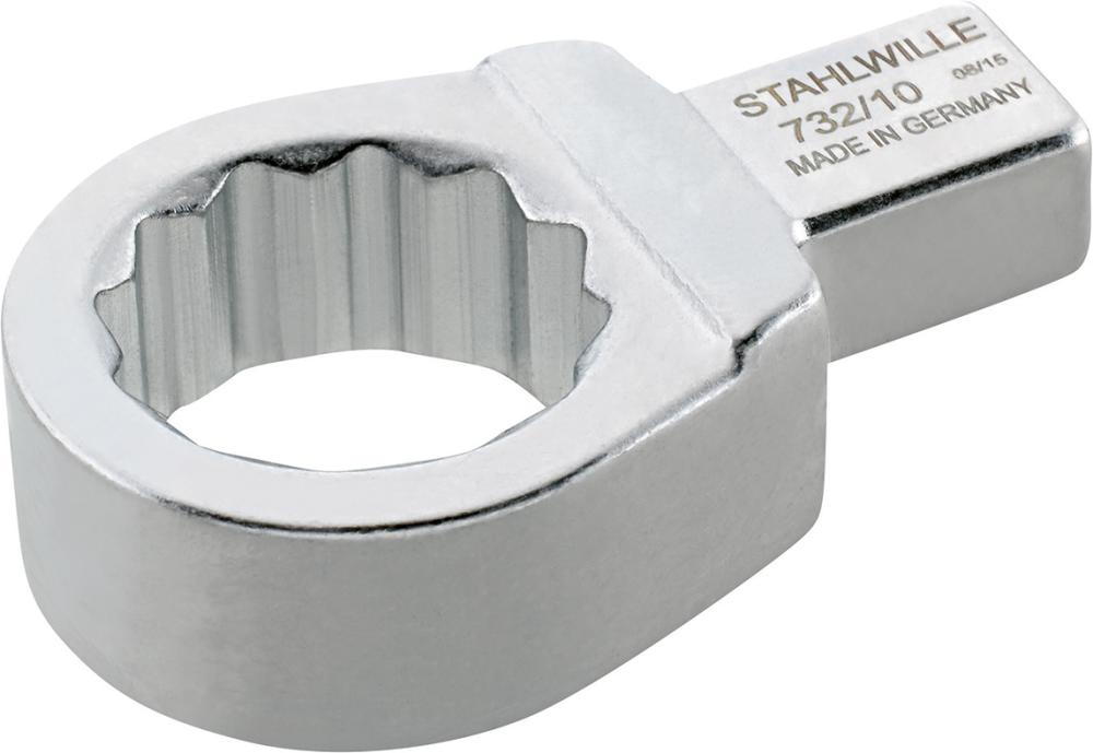 Einsteck-Ringschlüssel 22mm 9x12mm Stahlwille