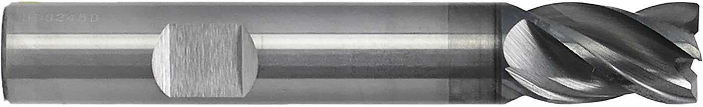 VHM-HL-Schaftfräser Ø 9,00 mm, kurz, 4Z, ALCRONA