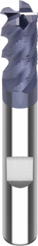 VHM-Schruppfräser Typ HR D1=20 D2=20 L2=38 L1=104 EF=0,25 Z=6 HB TIALN