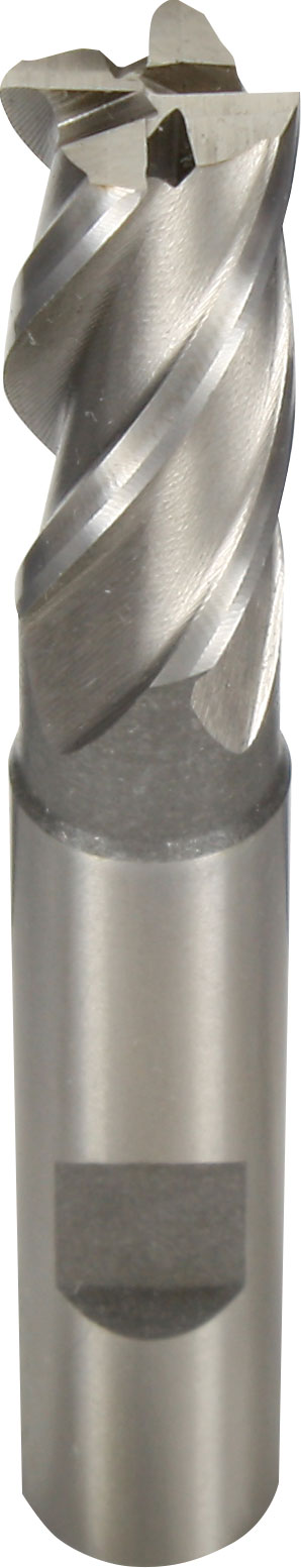 HSS-Schaftfräser Ø 25,00 mm, extra lang, 5Z, ALCRONA