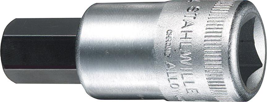 Schraubendrehereinsatz 1/2" Innensechskant 17x60mm Stahlwille