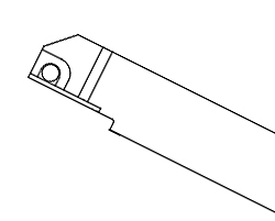 KGDL2525-C L129 b25 (0° separat Grundhalter KGD-S)|Kyocera