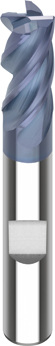 VHM-Schaftfräser HPC INOX 2xD D1=6 D2=6 L2=13 L1=57 D3=5,5 L3=21 EF=0,2 Z=4