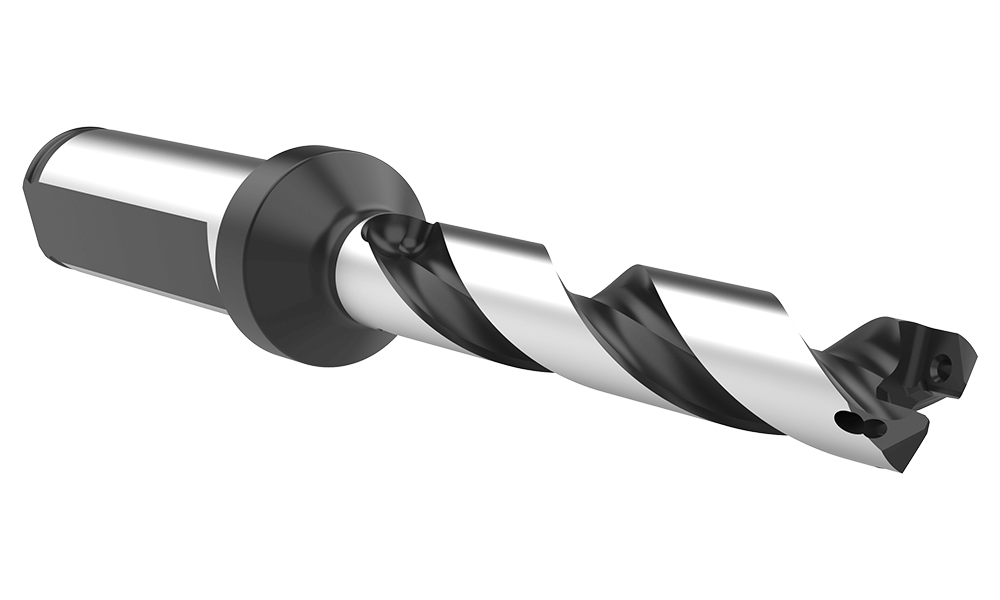 Gen3sys® XT Standard Bohreinsatzhalter Serie 11; Ø 11,00 - 11,99 mm 5xD, spiralgenutet Zylinderschaft metrisch (mit Fläche) Weldon Ø 16 mm