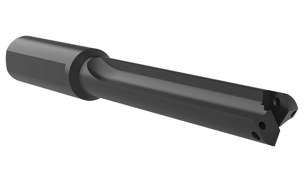 T-A® Halter Serie 2 mittellang, geradegenutet Zylinderschaft Ø 1-1/4