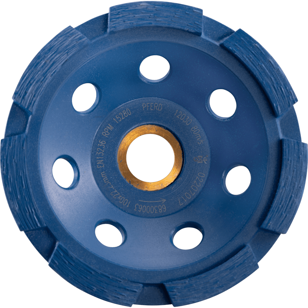 PFERD Diamantwerkzeuge für die Bauindustrie DCW 1R 100X6X22,23 PSF