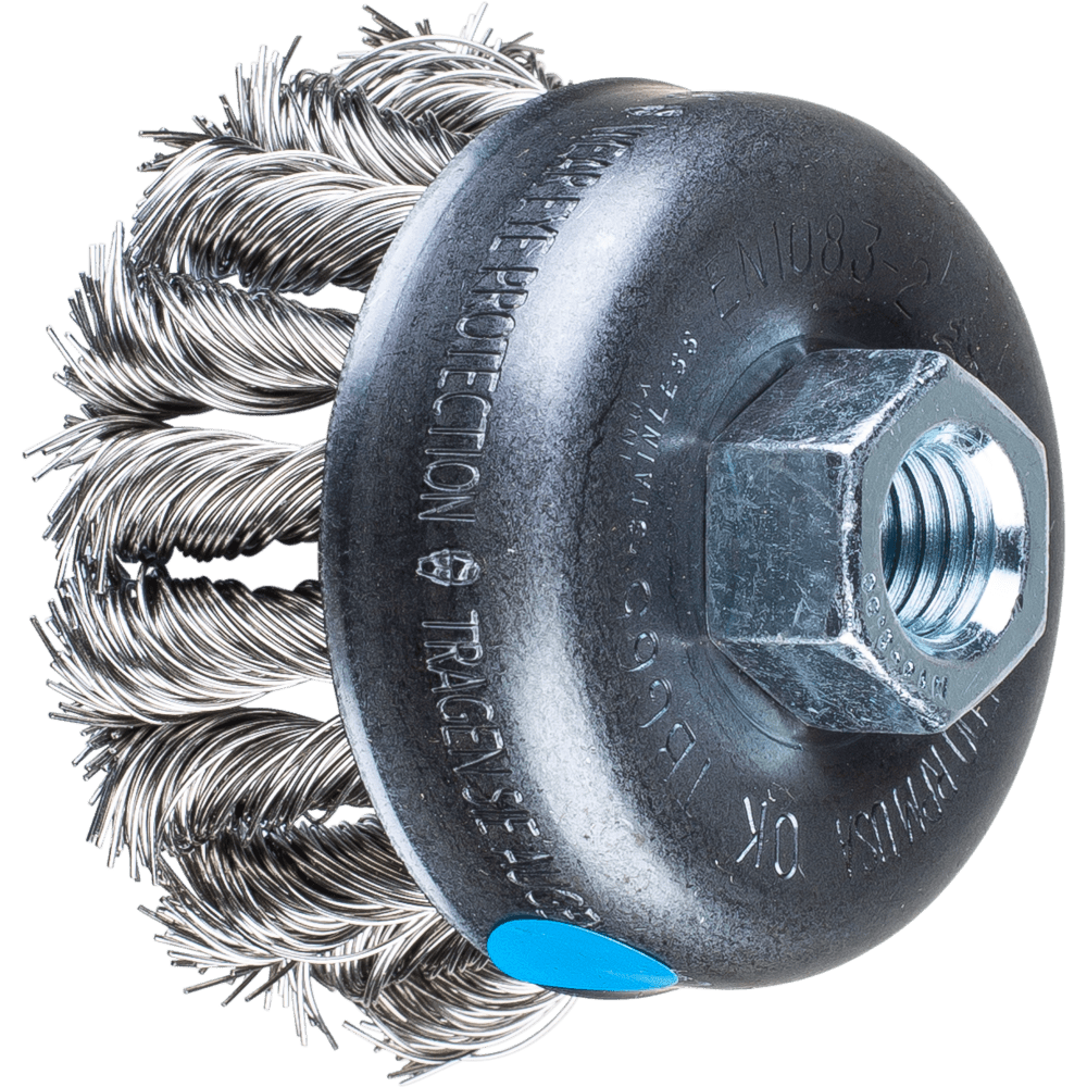 PFERD Topfbürsten mit Gewinde POS TBG 65/M14 CT INOX 0,50
