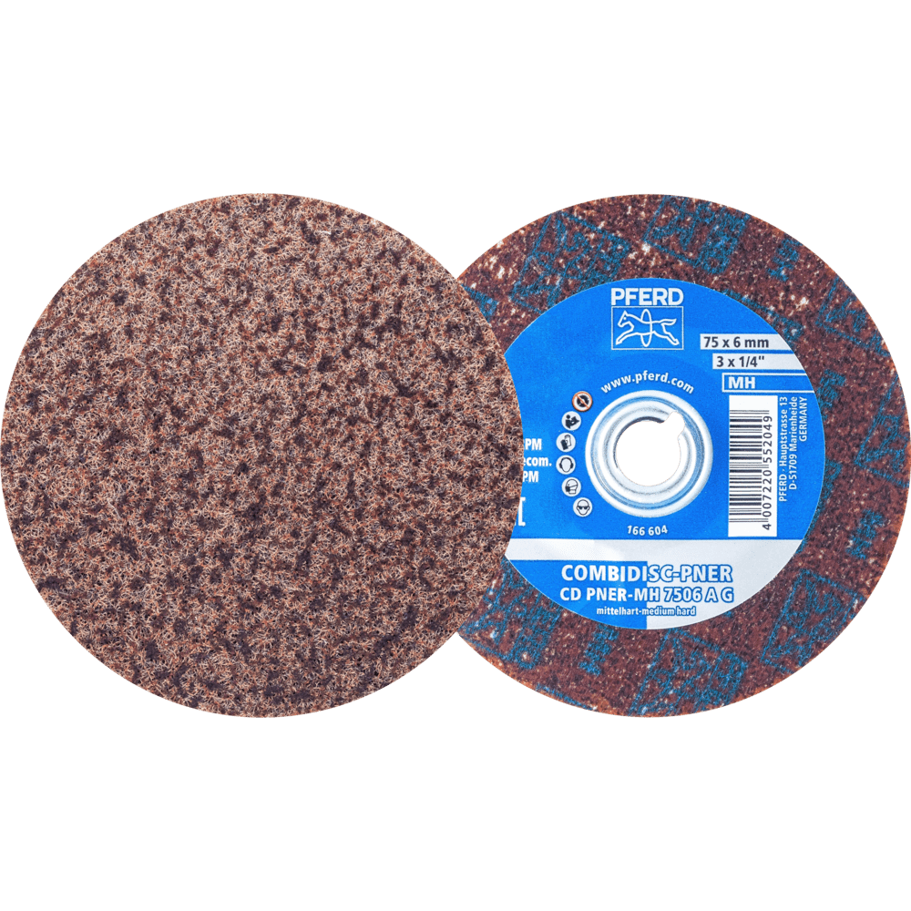 PFERD COMBIDISC-Schleifwerkzeuge CD PNER-MH 7506 A G