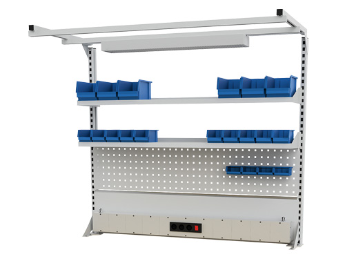 Multi-Wand-Aufbau Breite 1500 mit Obergestell