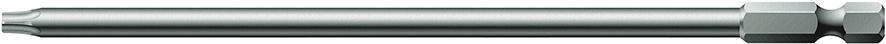 Bit zähhart 1/4" DIN 3126 E6,3 T30x152mm Wera