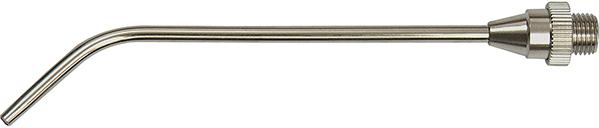 Verlängerungsdüse für Ausblaspistole Messing gebogen M12x1,25 250mm RIEGLER