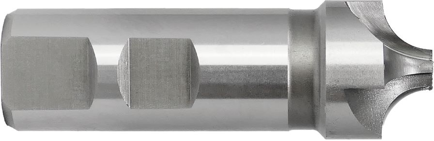 HSS-Co8-Viertelkreisfräser Ø 23,00 mm, ER 7,50, 4Z