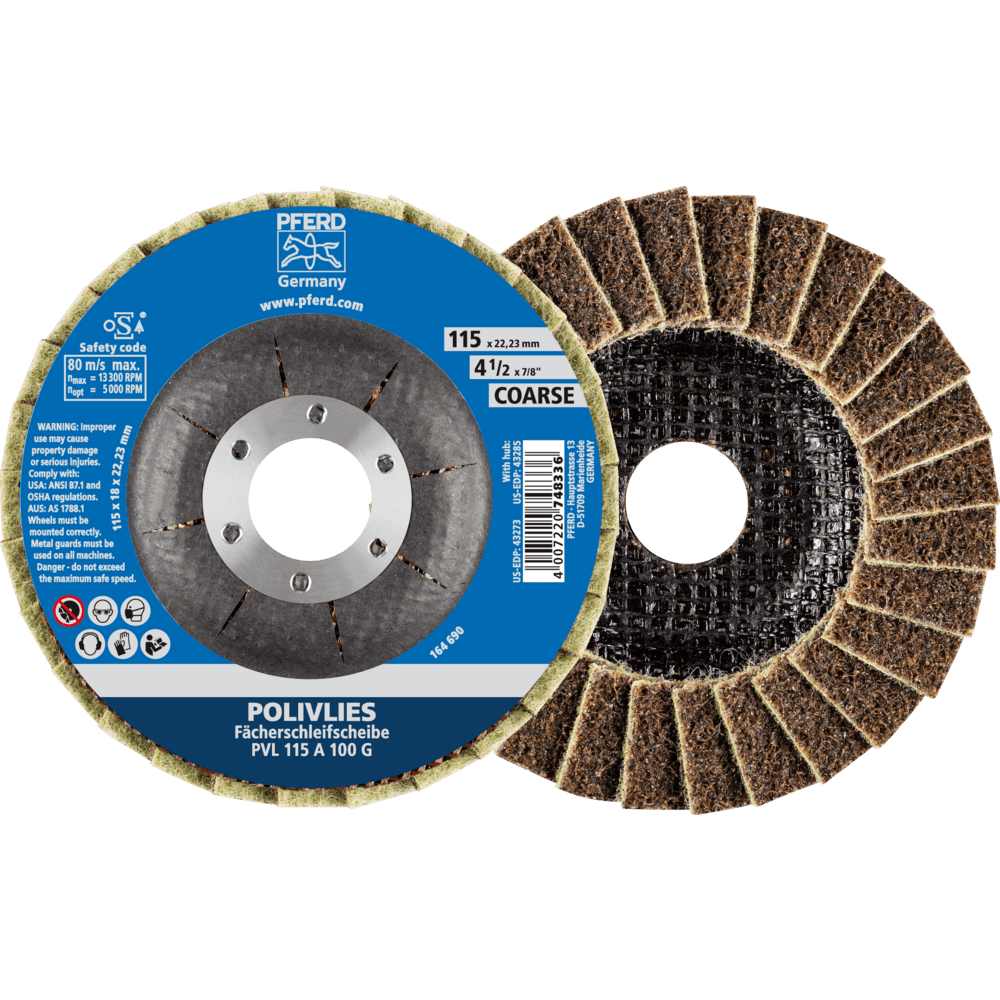 PFERD Vlieswerkzeuge PVL 115 A 100 G