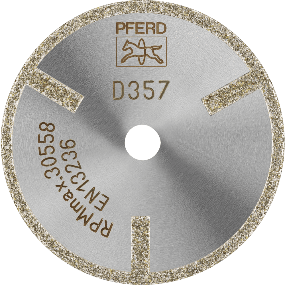 PFERD Dia.- und CBN-Trennwerkzeuge Galvanik D1A1R 50-2-6 D 357 GAG