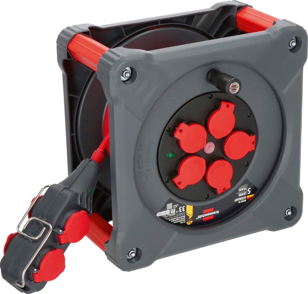Kabeltrommel Powerblock H07BQ-F3G1,5 33+5 m professional Brennenstuhl